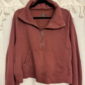 Lululemon half zip scuba